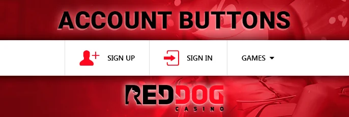 Account Interaction Options at Red Dog Casino