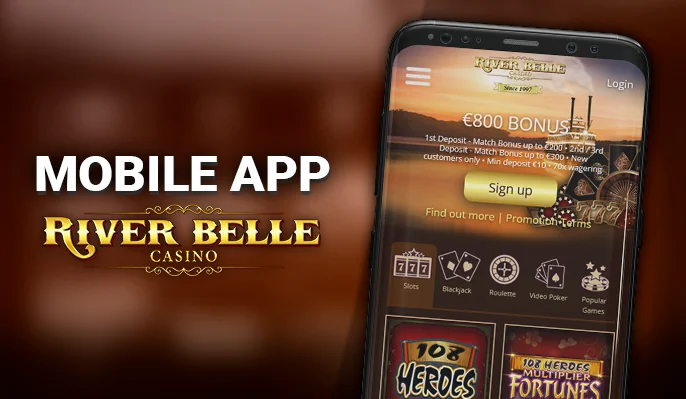 Experiencing the River Belle Casino app down under