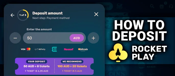Depositing funds at RocketPlay - Comprehensive guide