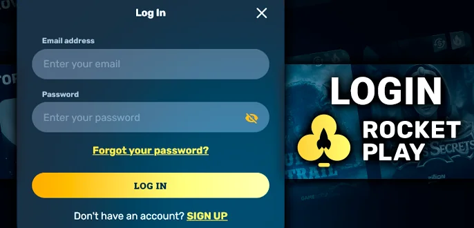 Accessing your RocketPlay Casino account – Log in steps
