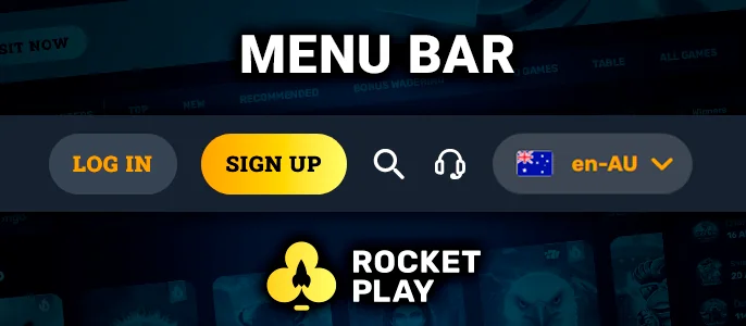 Authorization and sign-up options at RocketPlay Casino – Managing your account