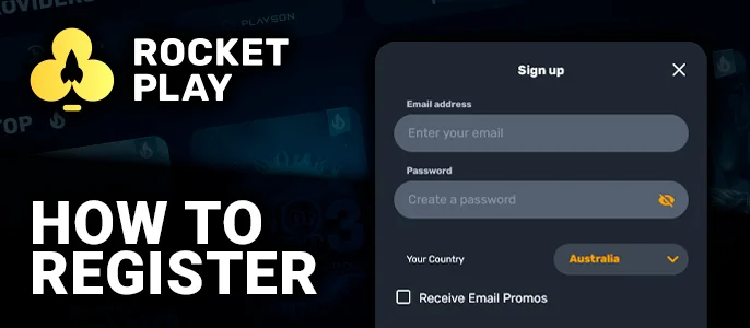 In-depth guide to the RocketPlay Casino registration process