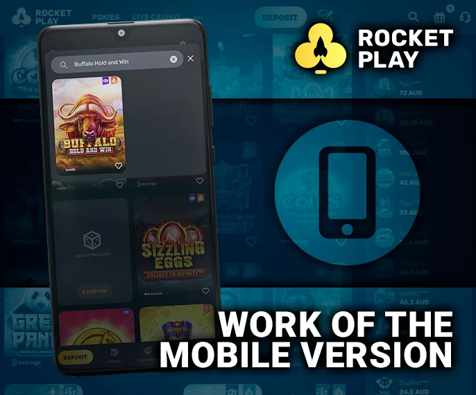 How RocketPlay Casino operates on mobile phones