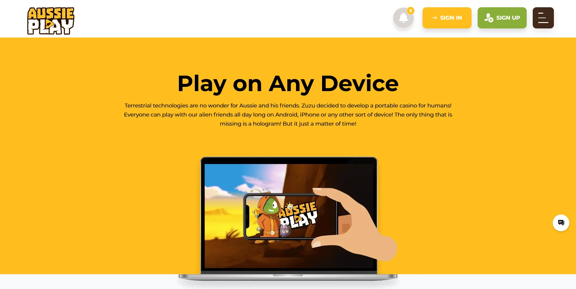 Information about the Aussie Play Casino software downloads