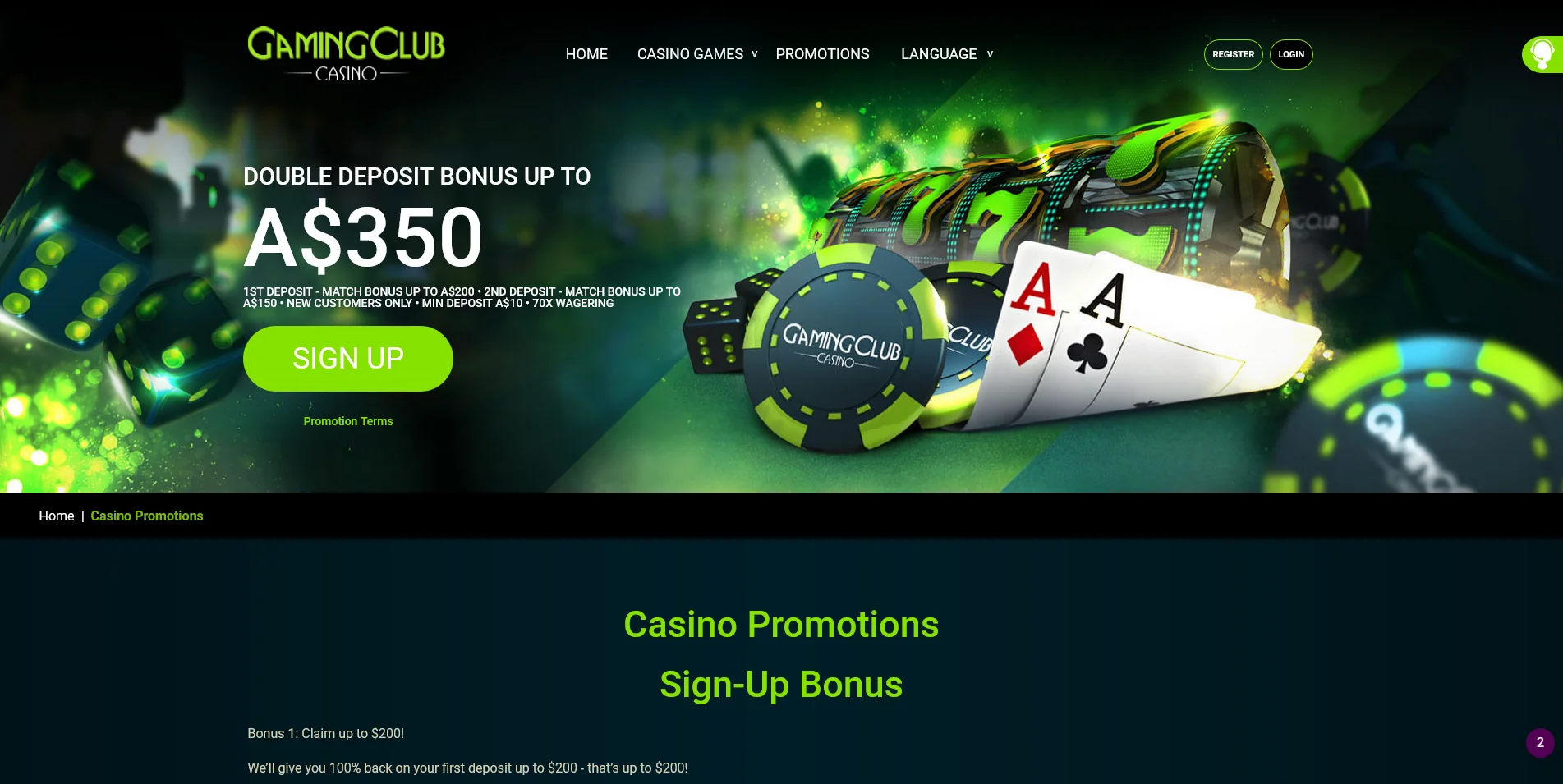 Real Money Casino: Gaming Club Spotlight