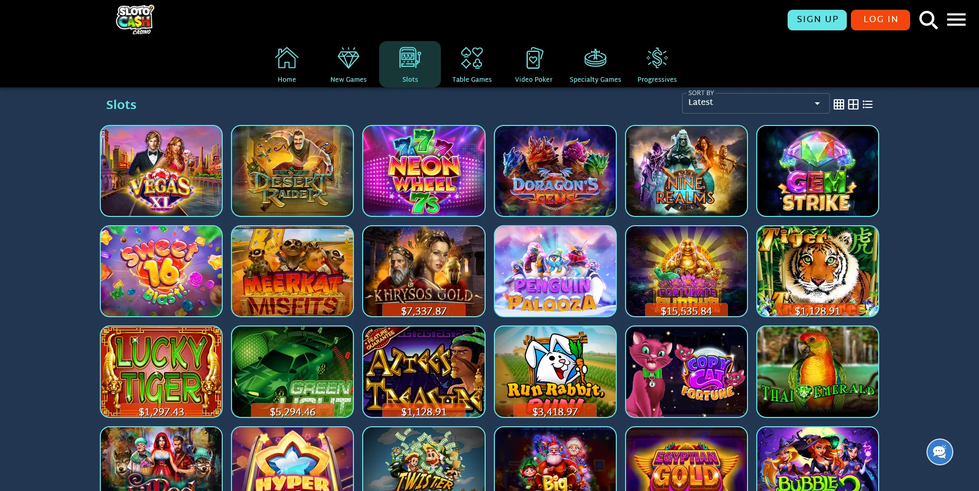 Glance at the Real Money Gaming Options at SlotoCash Casino