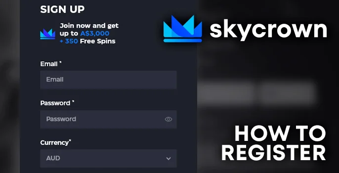 <b>Step 1</b> – Head over to the Skycrown Casino site.