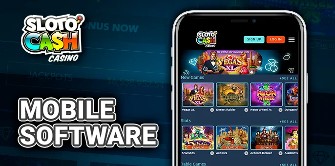 A guide to playing at Slotocash casino on mobile devices.