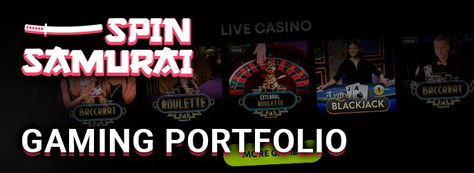 Introducing Spin Samurai Casino’s Gambling Categories