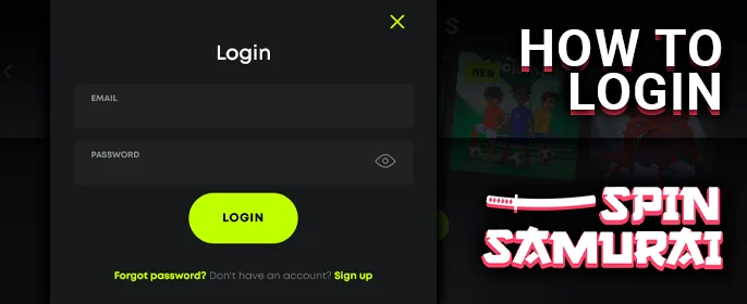 A Guide to Authorization at Spin Samurai Casino: Logging Into an Account
