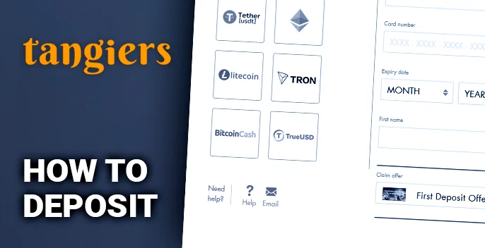 Tangiers Casino provides a versatile deposit mechanism with multiple payment options.