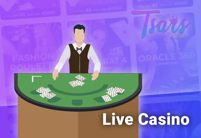 Navigation Menu and Web Design Elements of Tsars Casino’s Platform