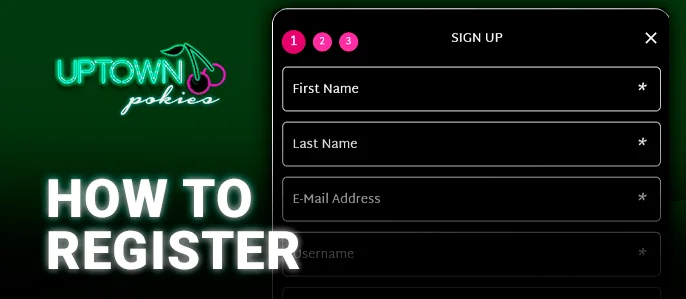 <b>Step 2</b>: Locate and click the “Sign Up” button in the main menu.