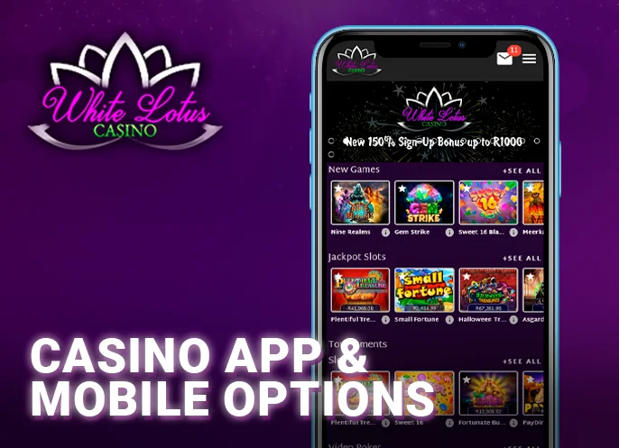 White Lotus Casino’s mobile experience - Installation insights.