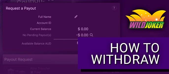 <b>Step 1</b> – Log onto the Wild Joker Casino website;