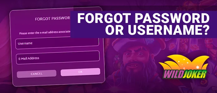 Instructions for Account Recovery at Wild Joker Casino: Regaining Control