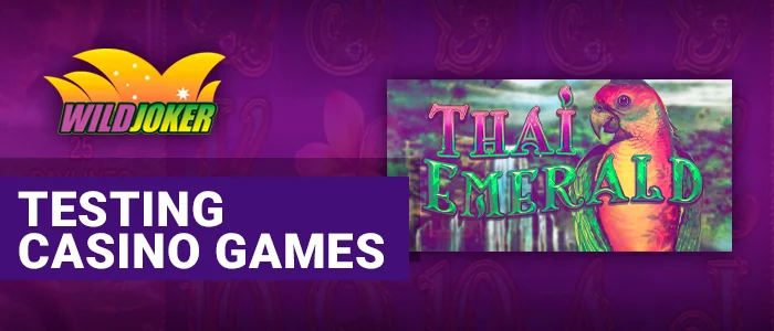 Wild Joker's game functionality – steps to start immersing yourself in the action.