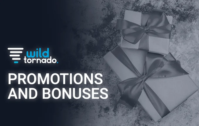 Wild Tornado Casino's enticing Welcome Bonus, a true introduction.