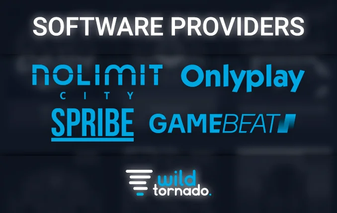 Below the games, an expandable mini-review provides insight into what Wild Tornado Casino offers its Aussie players.