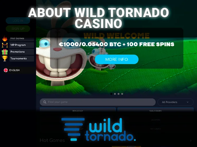 An introduction to Wild Tornado Casino’s website, elaborating on its approach to real money gaming and emphasizing its licensing credentials.