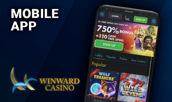 Guide for mobile access to Winward Casino: where to go and how to play.