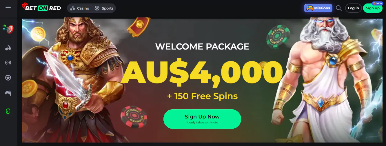 Snatch a huge welcome offer at BetOnRed online gaming platform