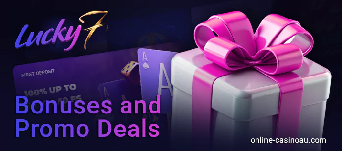 Generous Bonus Offers at Lucky7even Casino