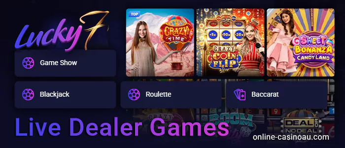 Insights on Lucky7even Casino's Live Offerings - Baccarat, Blackjack, and More