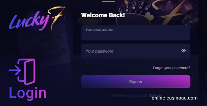 Lucky7even Casino Login - Simple Instructions