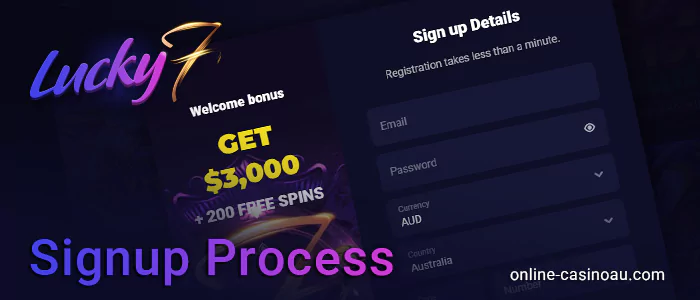 Create a Lucky7even Casino Account - A Step-by-step Guide