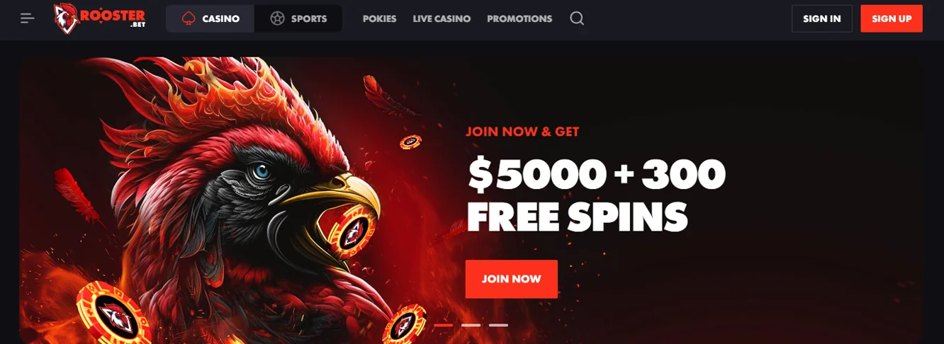 An Insight into Rooster Bet Casino's Mobile Experience for Aussies