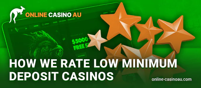 How We Assess Online Casinos with Low Minimum Deposits