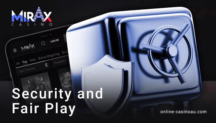 Is Mirax Casino Secure?