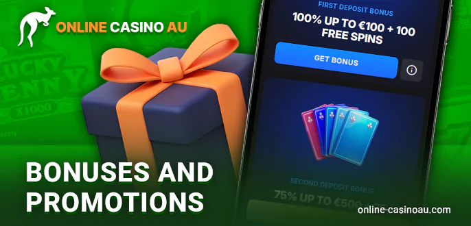 Famous promotions at AU mobile casinos