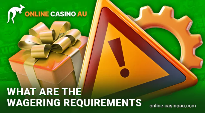 In what way does wagering operate within a no deposit bonus context?