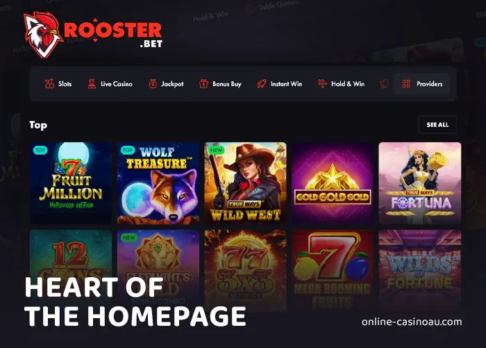 Guidelines for creating your own Rooster Bet Casino account.
