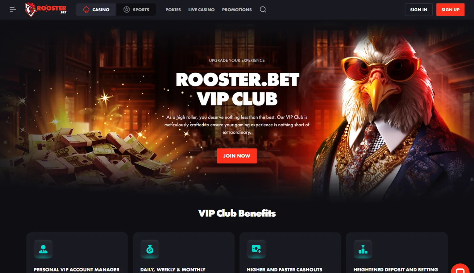 Newbies get a warm welcome with various bonuses, reloads, and limited-time deals.