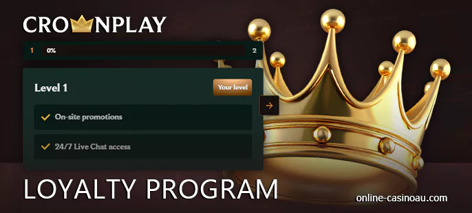 Join the Crownplay Casino loyalty crew.