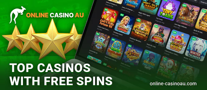Premier online casinos with free spin promotions in Australia