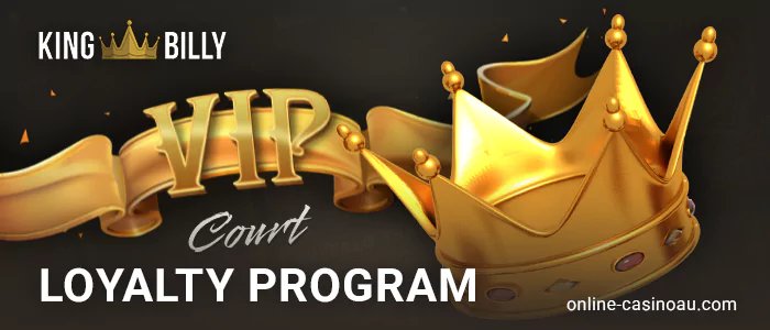 An overview of how King Billy's loyalty scheme operates.