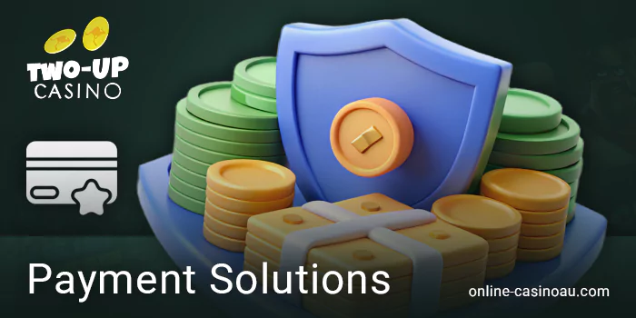 A breakdown of payment systems for Australians at Two Up Casino.