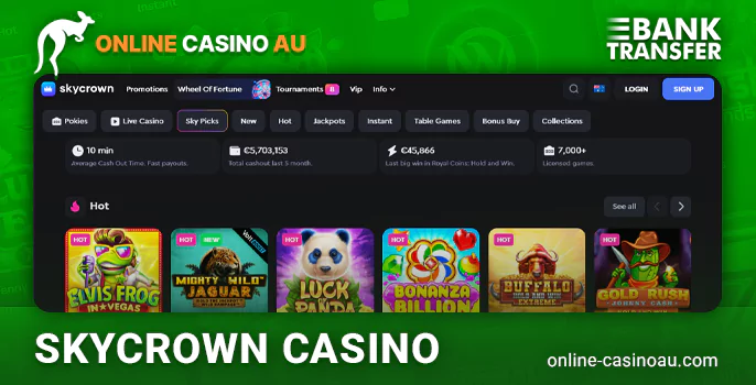 3. Casinonic: Top Bank Transfer Site for Large Withdrawals