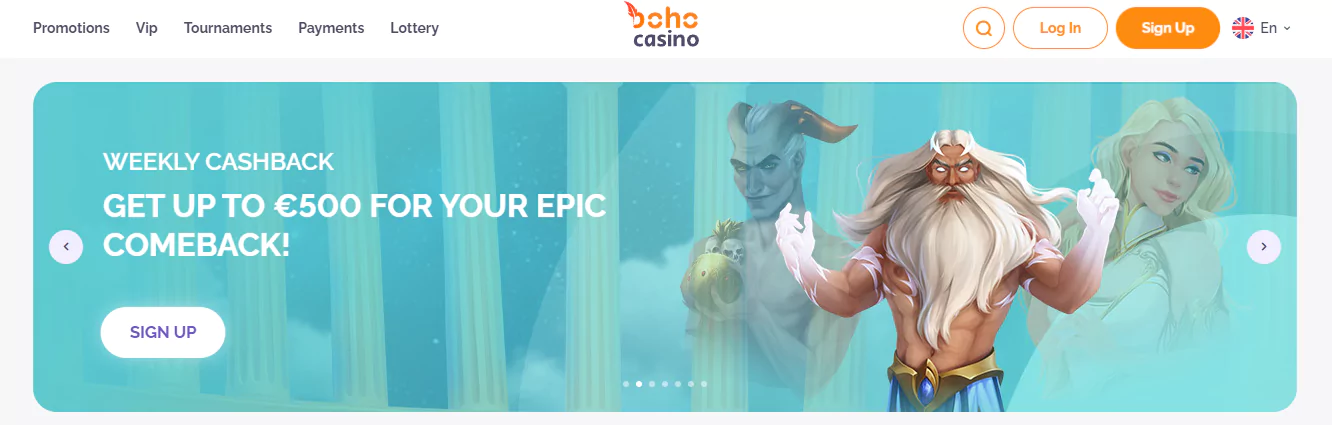 Inside Boho Casino Cashback for Australian Gamers
