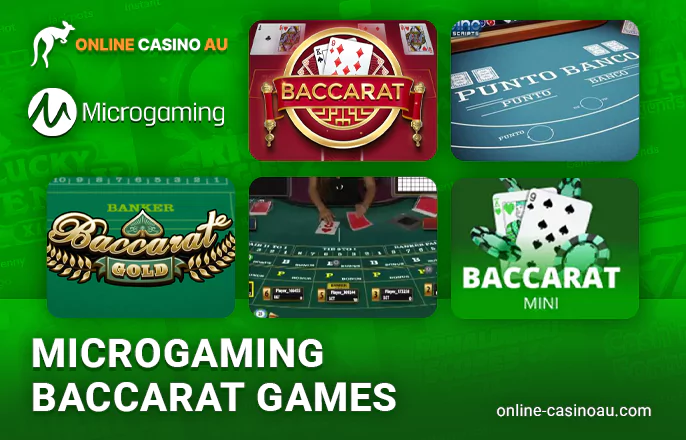 Experience Online Baccarat from Microgaming at Casinos