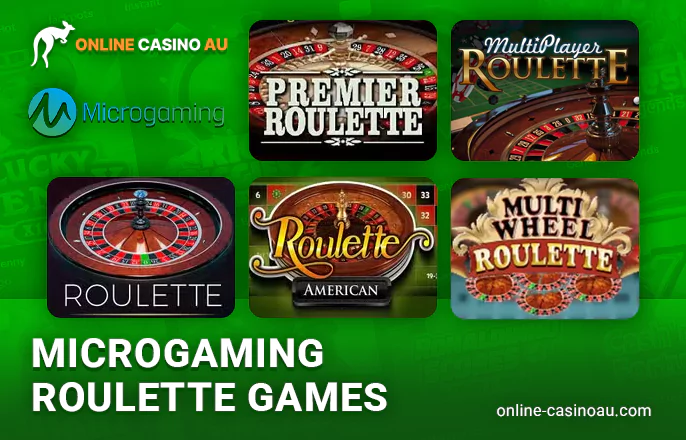 Roulette Offerings from Microgaming at Online Casinos