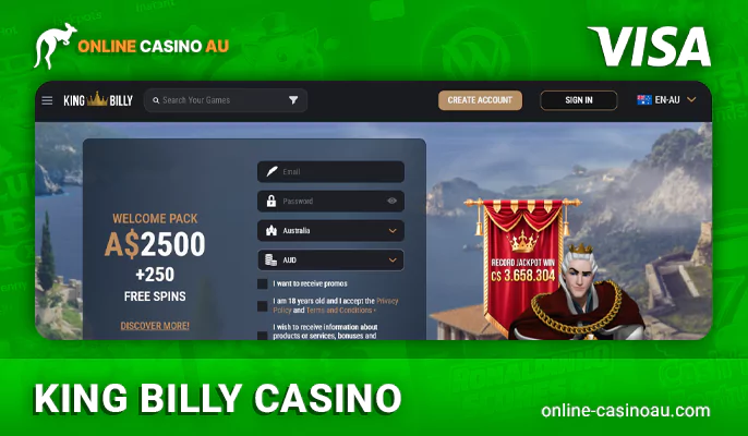 Debuting in 2021 and part of Dama N.V.'s portfolio, Ricky Casino operates under Curaçao eGaming's license, earning its spot as a popular Aussie choice for quick Visa payouts.