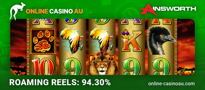Enjoy the Roaming Reels Safari Slot at Online Casinos