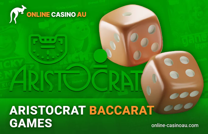 Online Baccarat with Aristocrat at Australian Platforms