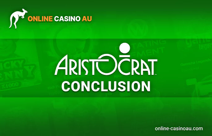 Findings from evaluating Aristocrat's online casino offerings