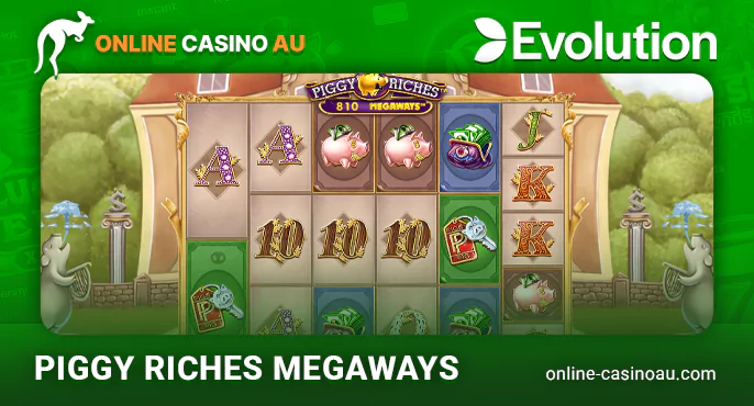 Savor Piggy Riches Megaways by Evolution Gaming's offering